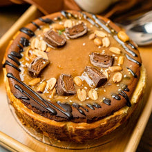Load image into Gallery viewer, Fresh Caramel & Roasted Peanut Basque Cheesecake