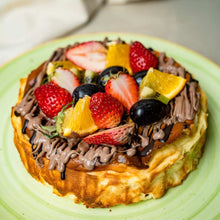 Load image into Gallery viewer, Fruit &amp; Nutella Basque Cheesecake
